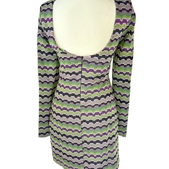 Zara dress size Small zigzag pattern festival dress - Picture 5 of 10